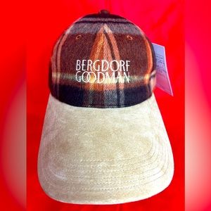 KITH BRUSHED WOOL BERGDORF GOODMAN LONG BILL HAT-bergamot